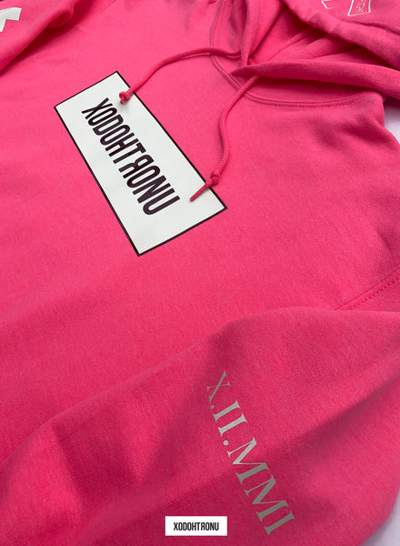 PINK OUT Anita Prince Hoodie - [X.II.MMI] GLOW IN THE DARK logos [VAULT]
