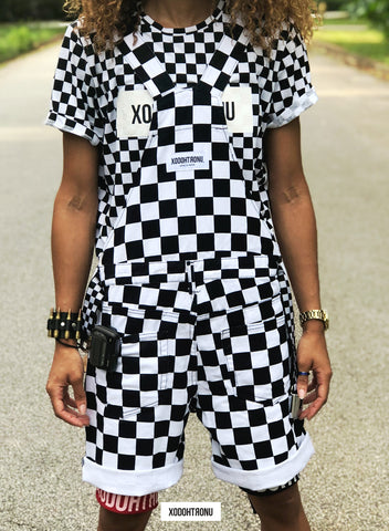 Reverse Checkmate Short Dungarees [RUNS BIG!!!!] [VAULT]