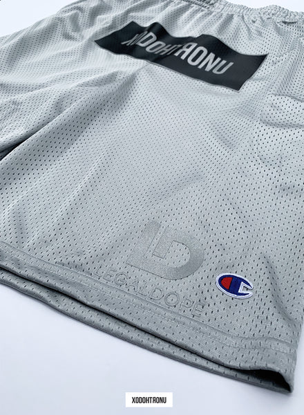 3M Reflective Front Stamped Shorts ft. Champion- Grey [VAULT]