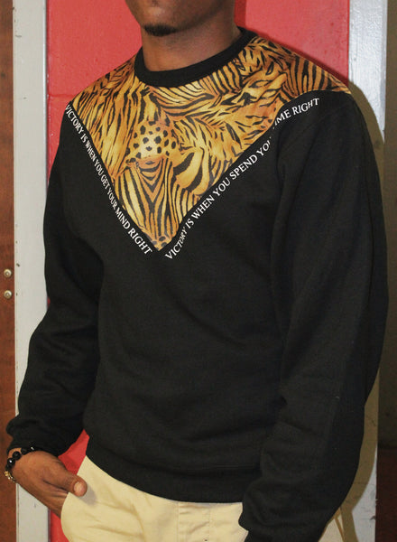 Victory Crewneck (black) [Rare] [Vault]