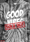 Good Vibes Purple Tie Dye Hoodie [Vault]