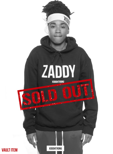 Zaddy Hoodie Noir [VAULT]