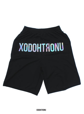 Unicorn Front Stamped Shorts Noir (24 HOURS ONLY!) [VAULT]