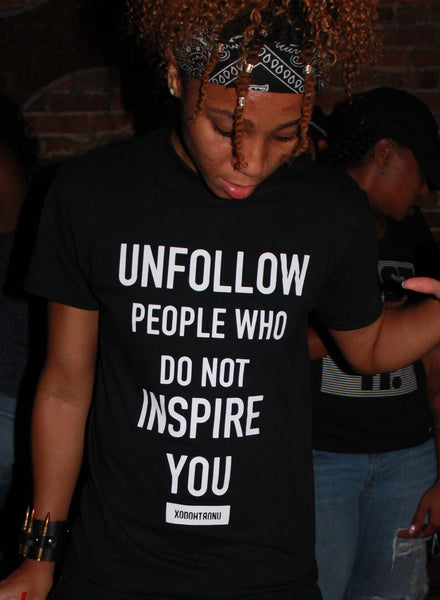 Unfollow Tee Noir [Vault]