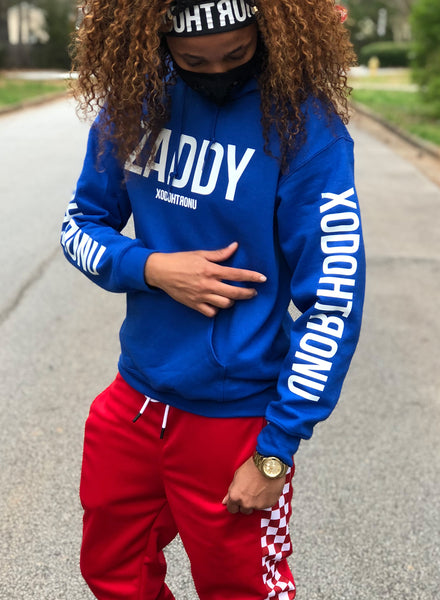 Mashup Logo Hoodie Blue (Glow In the dark logos) [VAULT]