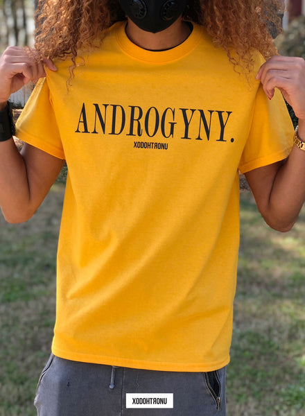 Androgyny Gold Crewneck Tee [Vault]