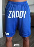 ZADDY Front Stamped Shorts Royal [VAULT]