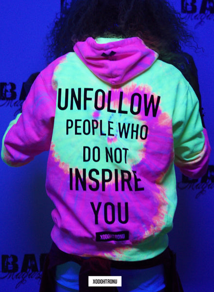 Unfollow Hoodie Florescent [Vault]