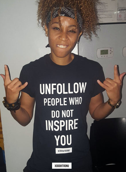 Unfollow Tee Noir [Vault]