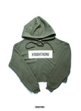 BT- Olive Crop Hoodie [Medium] R8