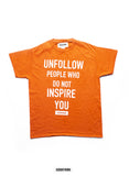 BT- Unfollow Tee Naranja [Medium] R7