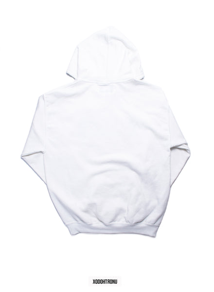 BT- White Front stamped hoodie [Medium] R8