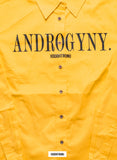 BT- Androgyny Button Down Yellow [Ladies Medium] R6