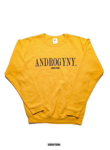 BT- Androgyny Gold Crewneck [Small] R6