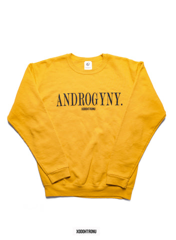 BT- Androgyny Gold Crewneck [Small] R6