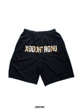 BT- Front Stamped Shorts Blk/Gold R8
