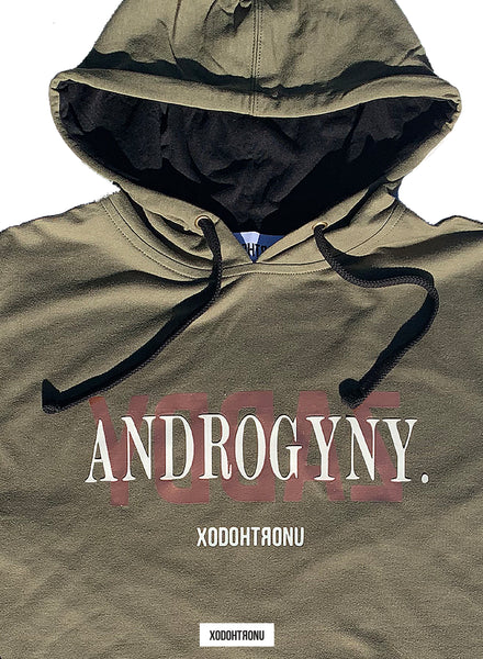 Androgyny YDDAZ Olive French Terry Hoodie [VAULT]