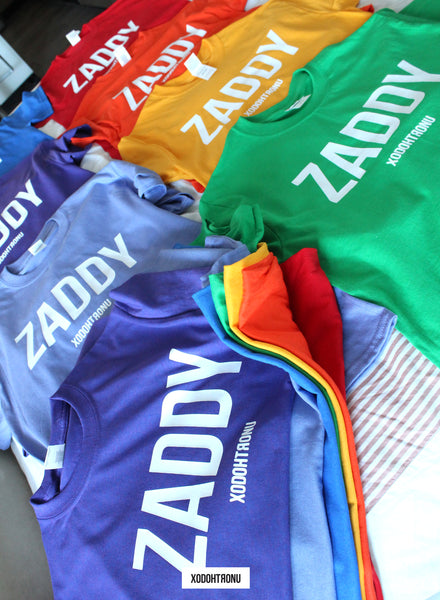 Zaddy Chakra Tees V2 RESTOCK (FATPACK ONLY) [Ultra RARE]