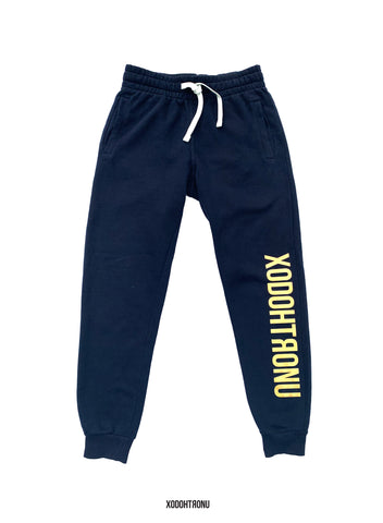 BT- Navy Gold Spectrum Sweats [x-small] R13