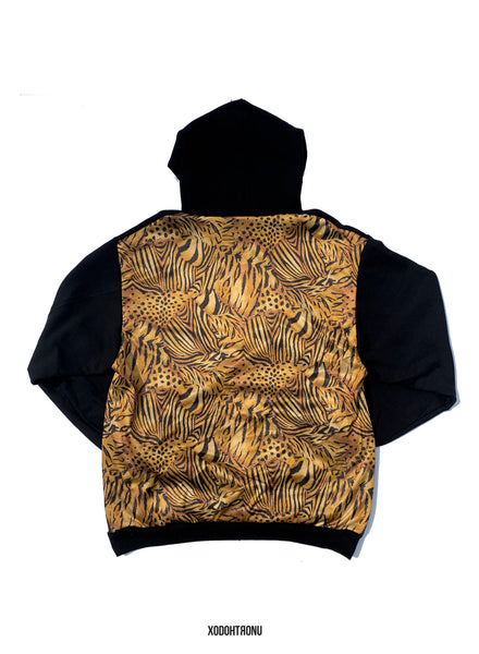 BT- Cheetah silver & Gold Legal Dope Hoodie [XL] R13