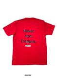 BT- Red Floral Drip NNT Tee [Large] R13