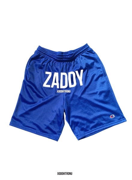 BT- Zaddy Shorts Royal ft. Champion (modified) ULTRARARE [Small] R13