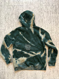 BT- XU Meditate Forrest Reverse Tie dye Hoodie [GEN 2]