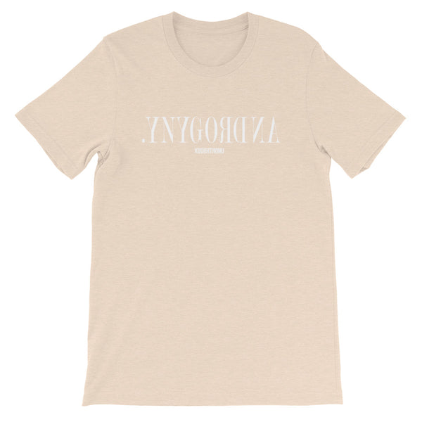 YNYGORDNA [ANDROGYNY] Mirror Tee (Essentials)