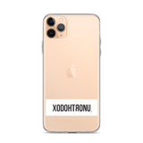 XODOHTRONU Logo iPhone Case