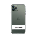 XODOHTRONU Logo iPhone Case