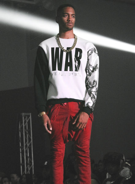 W.A.R  (We Are Rebels) Sweatshirt [Rare] [Vault]