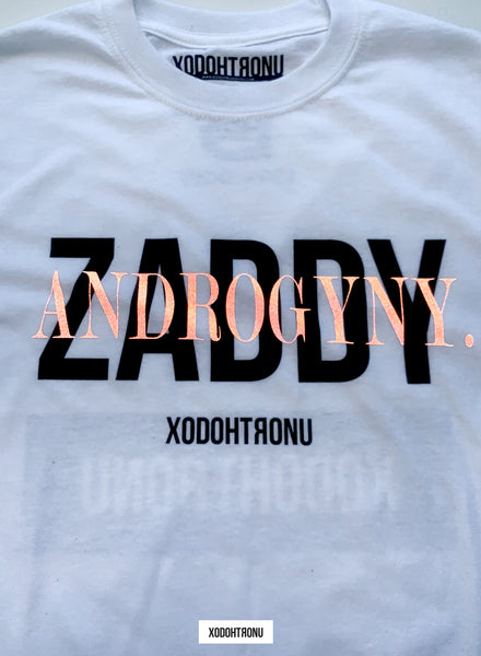 Androgyny Zaddy 3M Reflective Legal Dope Tee [VAULT]